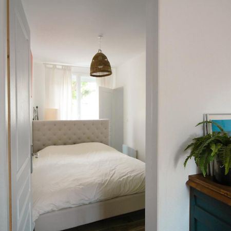 Appartement Avec Terrasse Privee, Plage A Pied Saint-Aubin-Sur-Mer (Calvados) Exterior foto